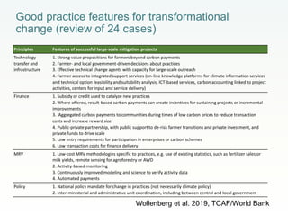 Soil carbon: Potentials recognized – but how to implement?