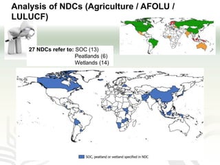 Soil carbon in the NDCs: Analysis results | SOC in NDCs webinar 2020
