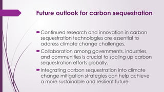 soil carbon seqestration pooja 14.pptx presentation | PPTX