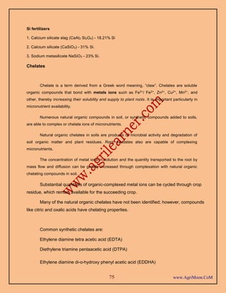 Soil Chemistry Soil Fertility Nutrient Management In Detail Pdf Soil Chemistry Soil Fertility Nutrient Management In Detail Pdf