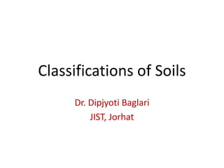 Classification of soil from Geotechnical Engineering.pptx