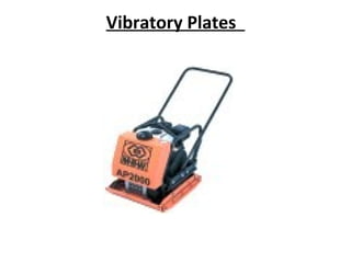 Vibratory Plates  
 