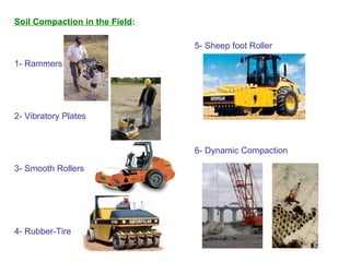 Soil Compaction - Civil Engineering | PPT