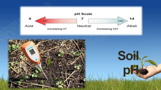 Soil
pH
 