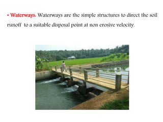Engineering and Bio-engineering soil conservation measures | PPTX