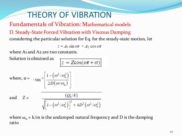 Soil Dynamics Theory Of Vibrations