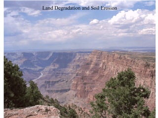 Land Degradation and Soil Erosion
 