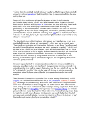 Soil Erosion | DOC