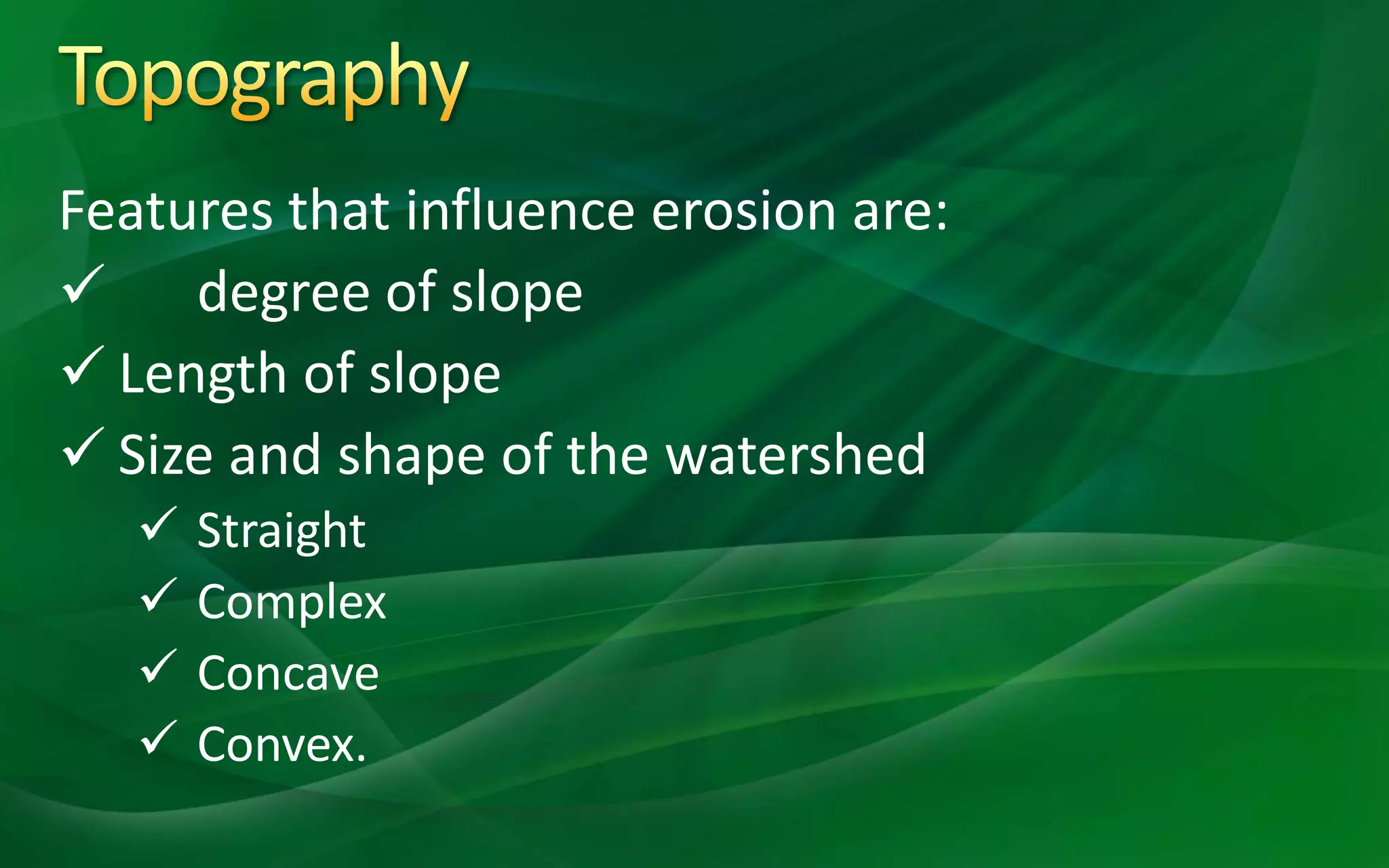 Soil erosion by water | PPTX