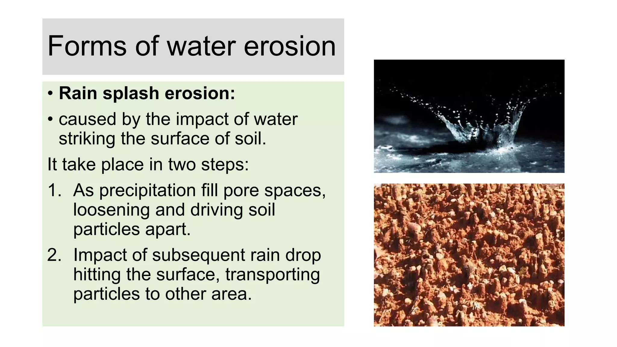 Soil erosion by water- factors and mechanism.pptx