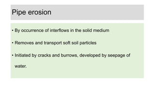 Soil erosion by water- factors and mechanism.pptx