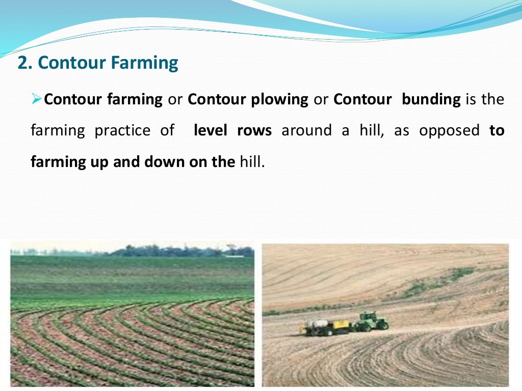 Soil erosion control measures