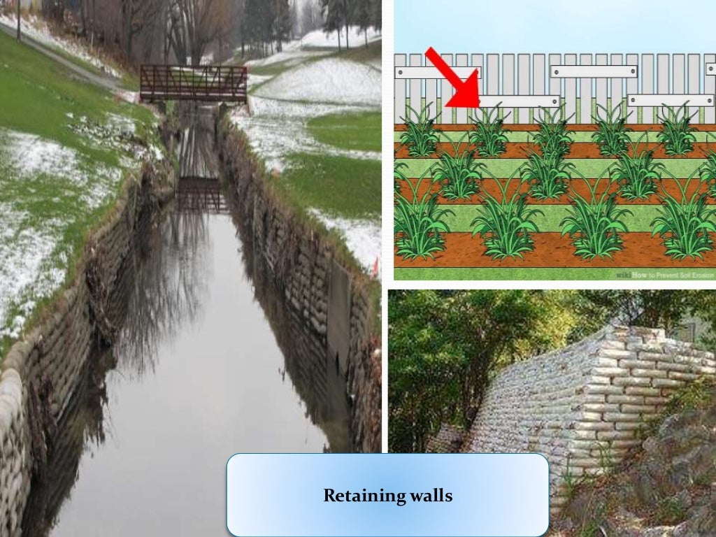 Soil erosion control measures