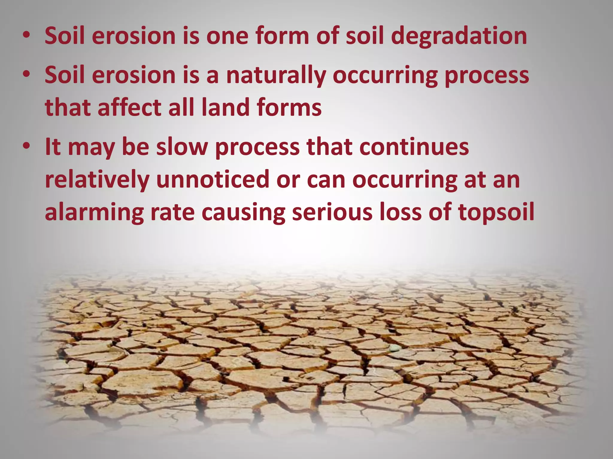 Soil erosion | PPTX