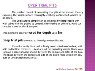 Soil exploration by abhishek sharma | PDF