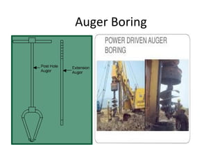 Auger Boring
 