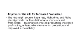 Soil fertility and Productivity soil science | PPTX