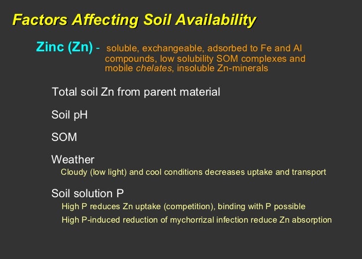 Soil fertility testing
