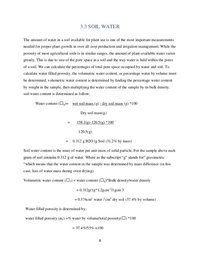 measuring bulk density, porosity and