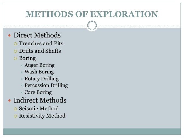 Soil Investigation