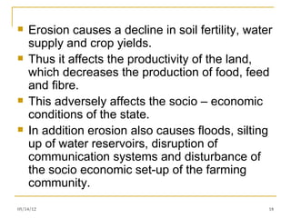 Soli Disruption Soil & its formation by Muhammad Fahad Ansari 12IEEM14 | PPT