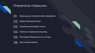 Soil or Land Pollution