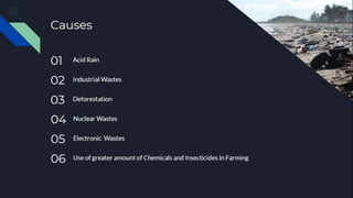 Soil or Land Pollution