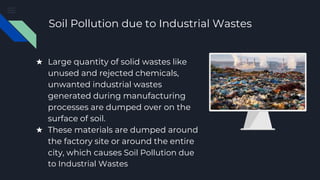 Soil or Land Pollution