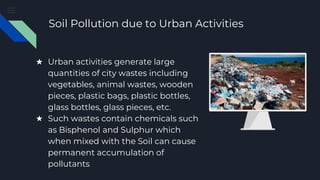 Soil or Land Pollution