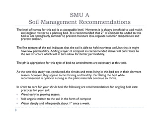 Soil Management Project