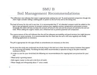 Soil Management Project