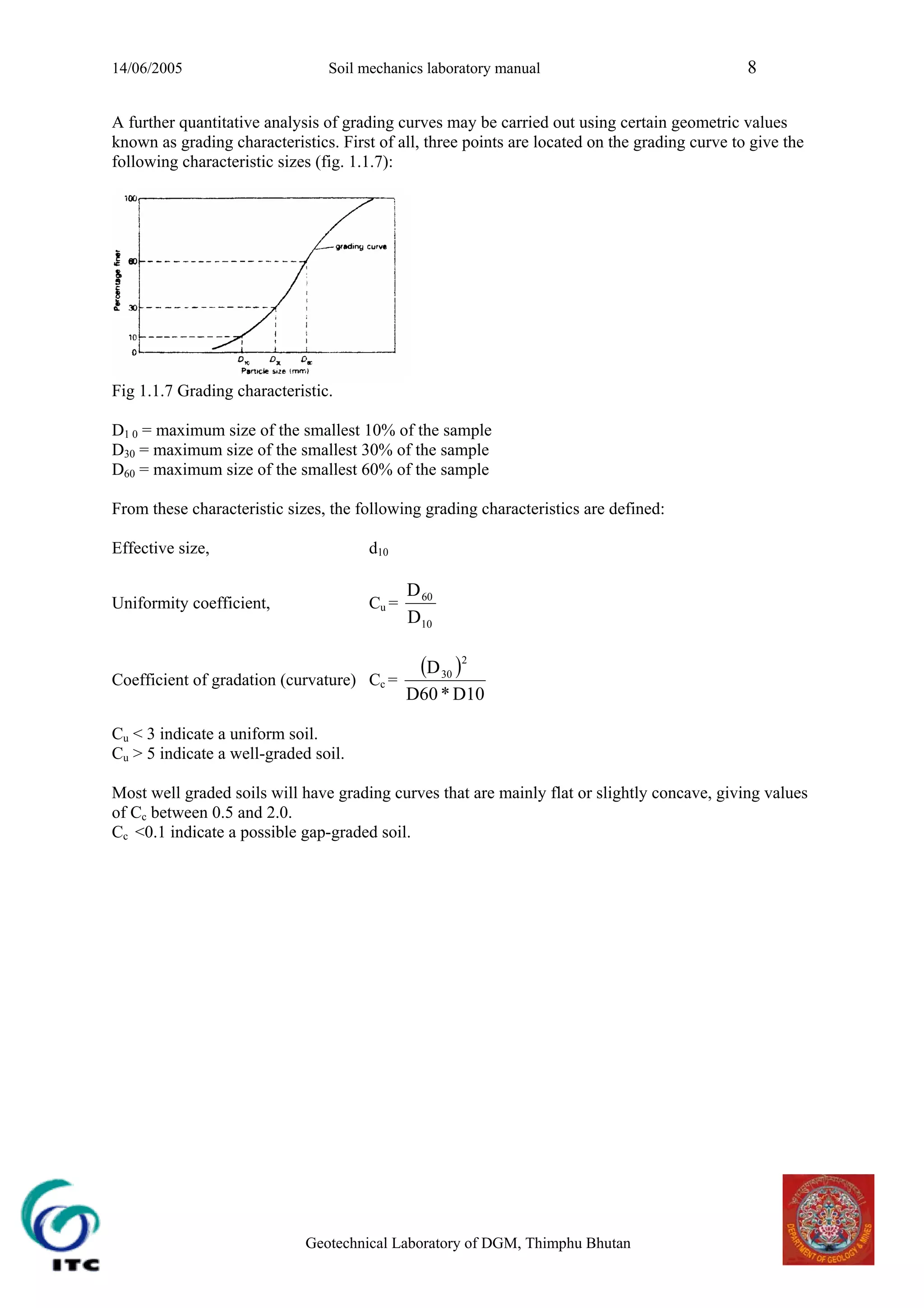 Soil mechanics laboratory manual | PDF