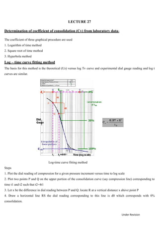 Soil mechanics notes | PDF