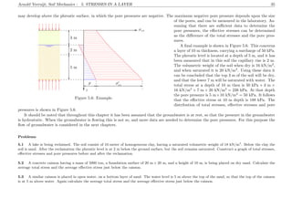 Arnold Verruijt, Soil Mechanics : 5. STRESSES IN A LAYER 35
may develop above the phreatic surface, in which the pore pressures are negative. The maximum negative pore pressure depends upon the size
...................................................................................................................................................................................................................................................................................................................................................... ................
σzz..............................................................................................................................................................................................................................................................................................................................................................................................
................
z
...................................................................................................................................
.....................................................................................................................................................................................................................................................................................................................................................................................................................................................................................................................................................................................................................................................................................................................................................................................................................................................................................................................................................................................................................
......................................................................................................................................................................................................................................................................................................................................................................................................................................................................................................................................................................................................................................................................................................................................................................................................................................................................................................................................................................................................................................................................................................................................................................................................................................................................................................................................................................................................................................................................................................................................................................................................................................................................................................................................................................................................................................................................................................................................................................................................................................................................................................................................................................................................................................................................................................................................................................................................................................................................................................................................................................................................................................................................
..........................
............................................................................
.............................................................................
...........
.............................................................................
...........
.............................................................................
...........
.............................................................................
...........
.............................................................................
...........
.............................................................................
...........
.............................................................................
...........
....................................................
...........
....................................................
...........
....................................................
...........
....................................................
...........
....................................................
...........
....................................................
...........
....................................................
...........
.............................................................................................................................................................................................................................................................................................................................................................................................................................
...........................................................................................................................................................................................................................................
...............................
...........................................................................................................................................................................................................................................................................................
...................................................................................................................................
......................................................................................................
...........
......................................................................................................
...........
3 m
........................................................................
...........
........................................................................
...........
2 m
..................................................................................................................................................................
...........
..................................................................................................................................................................
...........
5 m
....................................................................................... ........... ..................................................................................................
p
...................................................................................................................................................................................................................................................................................................... ........... .................................................................................................................................................................................................................................................................................................................
σzz
........ ........ ........ ........ ........ ........ ........ ........ ........ ......
........ ........ ........ ........ ........ ........ ........ ........ ........ ......
........ ........ ........ ........ ........ ........ ........ ........ ........ ......
........ ........ ........ ........ ........ ........ ........ ........ ........ ......
........
........
........
........
........
........
........
........
........
........
........
........
Figure 5.6: Example.
of the pores, and can be measured in the laboratory. As-
suming that there are suﬃcient data to determine the
pore pressures, the eﬀective stresses can be determined
as the diﬀerence of the total stresses and the pore pres-
sures.
A ﬁnal example is shown in Figure 5.6. This concerns
a layer of 10 m thickness, carrying a surcharge of 50 kPa.
The phreatic level is located at a depth of 5 m, and it has
been measured that in this soil the capillary rise is 2 m.
The volumetric weight of the soil when dry is 16 kN/m3
,
and when saturated it is 20 kN/m3
. Using these data it
can be concluded that the top 3 m of the soil will be dry,
and that the lower 7 m will be saturated with water. The
total stress at a depth of 10 m then is 50 kPa + 3 m ×
16 kN/m3
+ 7 m × 20 kN/m3
= 238 kPa. At that depth
the pore pressure is 5 m×10 kN/m3
= 50 kPa. It follows
that the eﬀective stress at 10 m depth is 188 kPa. The
distribution of total stresses, eﬀective stresses and pore
pressures is shown in Figure 5.6.
It should be noted that throughout this chapter it has been assumed that the groundwater is at rest, so that the pressure in the groundwater
is hydrostatic. When the groundwater is ﬂowing this is not so, and more data are needed to determine the pore pressures. For this purpose the
ﬂow of groundwater is considered in the next chapters.
Problems
5.1 A lake is being reclaimed. The soil consist of 10 meter of homogeneous clay, having a saturated volumetric weight of 18 kN/m3
. Below the clay the
soil is sand. After the reclamation the phreatic level is at 2 m below the ground surface, but the soil remains saturated. Construct a graph of total stresses,
eﬀective stresses and pore pressures before and after the reclamation.
5.2 A concrete caisson having a mass of 5000 ton, a foundation surface of 20 m × 20 m, and a height of 10 m, is being placed on dry sand. Calculate the
average total stress and the average eﬀective stress just below the caisson.
5.3 A similar caisson is placed in open water, on a bottom layer of sand. The water level is 5 m above the top of the sand, so that the top of the caisson
is at 5 m above water. Again calculate the average total stress and the average eﬀective stress just below the caisson.
 