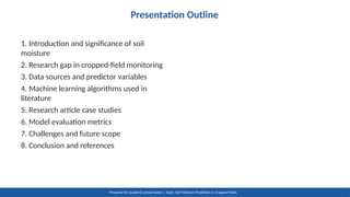 Advanced Machine Learning Techniques for Predicting Soil Moisture in ...