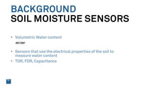 Soil Moisture Sensor Installation | PDF