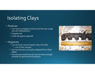 Soil Particle Size Analysis and Clay Fraction Extraction | PPT