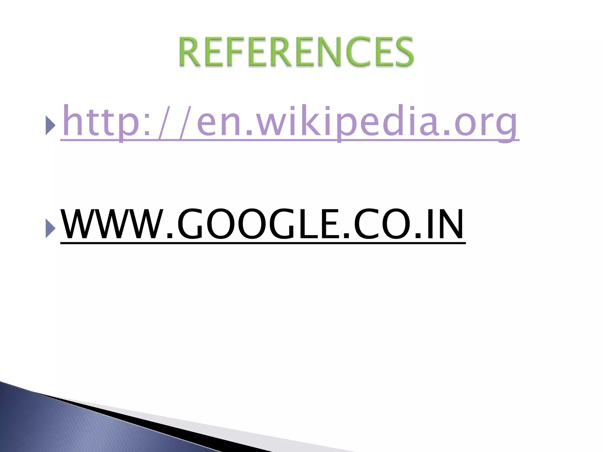 http://en.wikipedia.org


 WWW.GOOGLE.CO.IN
 
