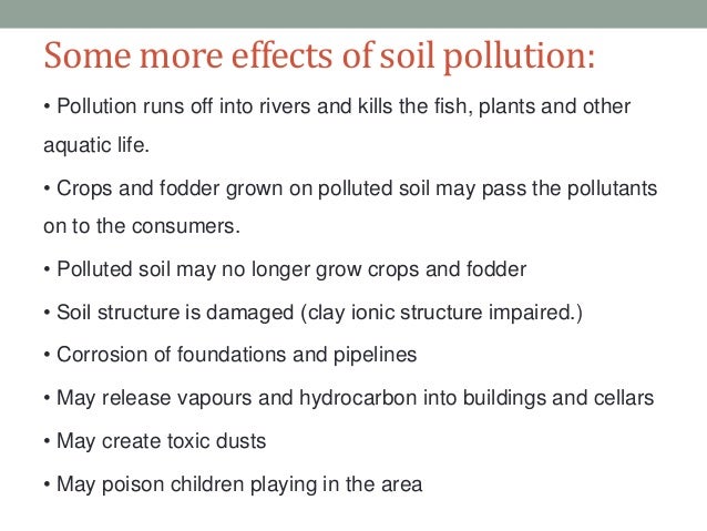 Soil Pollution