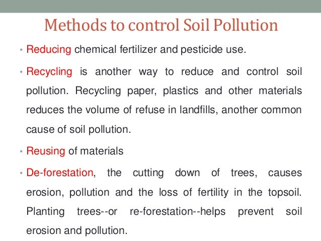 Soil Pollution