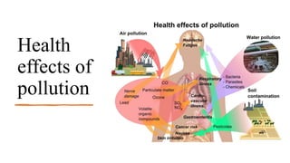 Health
effects of
pollution
 