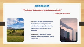 Soil Pollution pdf definition causes mechanism effects diseases ...