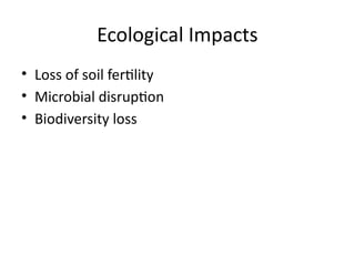 Soli Disruption Soil_Pollution_Presentation.pptx and solid waste management | PPTX