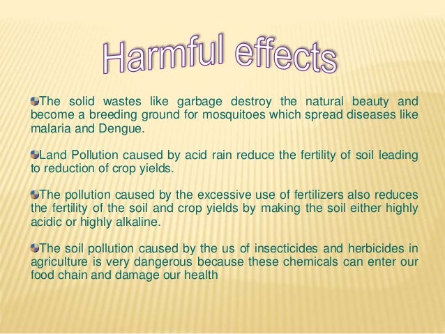 Soil pollution and how to prevent it