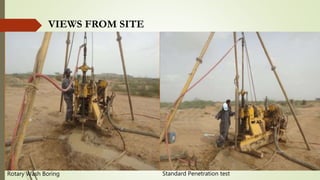 Test Boring Method Soil Investigation Report | PPTX