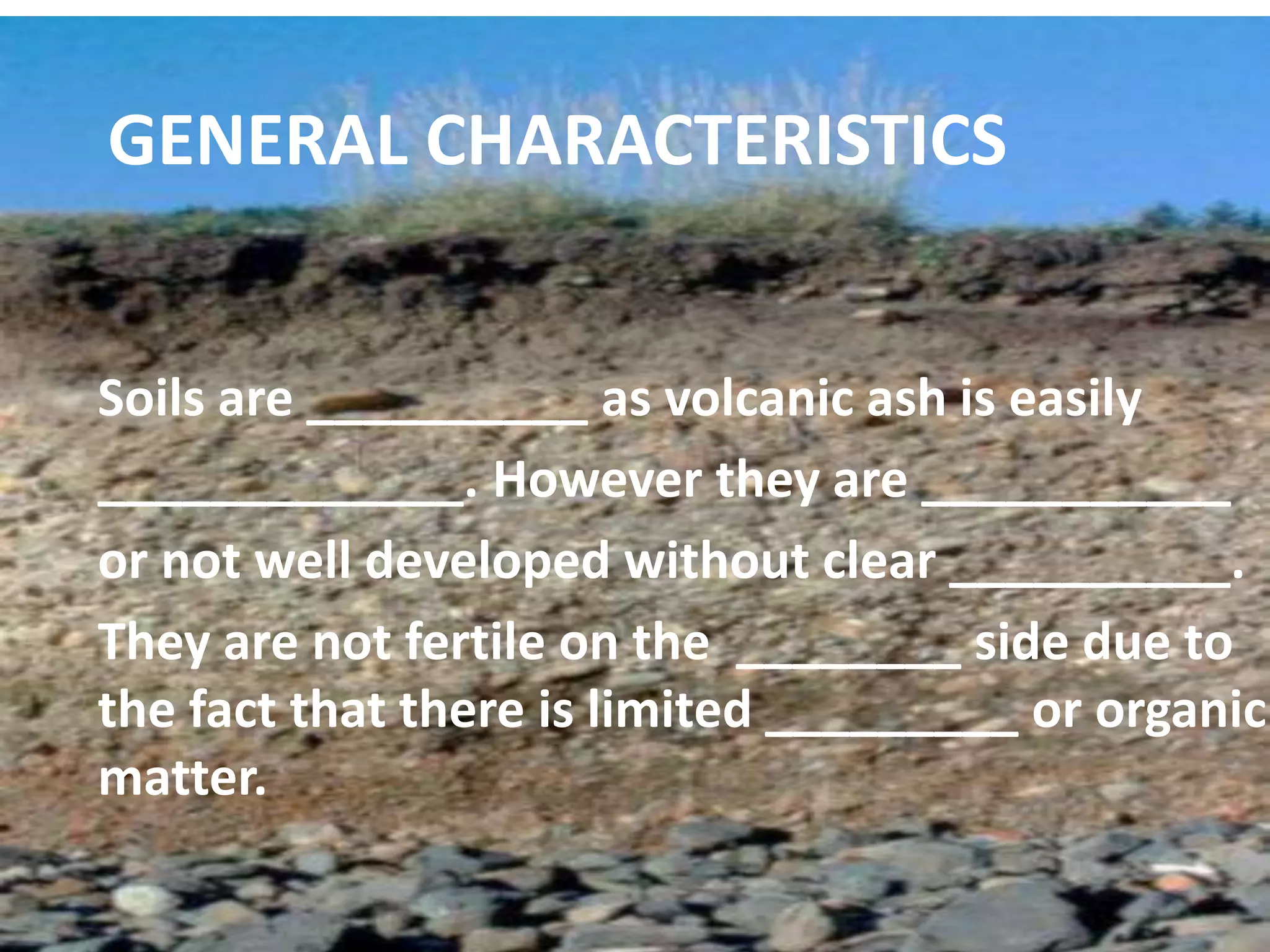 Soil processes and patterns in the tvc | PPTX