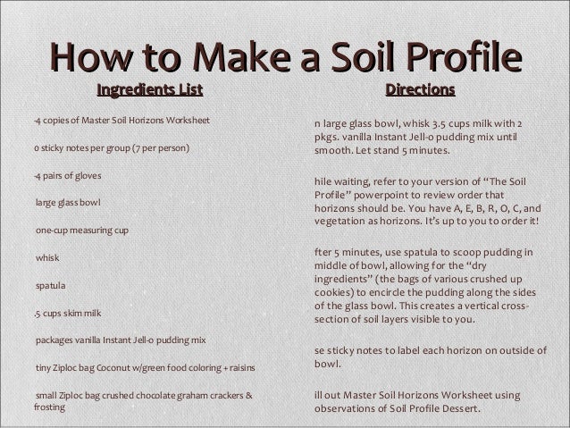 Worksheets Soil Profile Worksheet soil profile 12