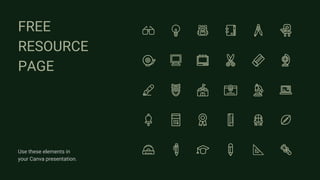 FREE
RESOURCE
PAGE
Use these elements in
your Canva presentation.
 