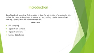 Soil sampling | PPTX