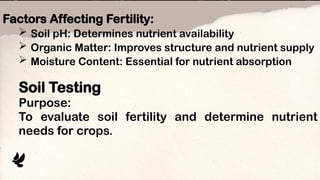 SOIL SCIENCECONVERSATION FERTILITIES.pptx